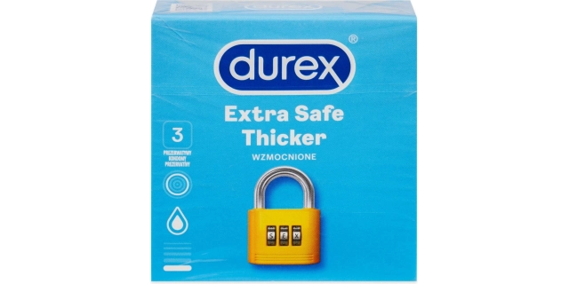 DUREX Extra Safe 3 pcs                                                                                                                                                                                                                                    