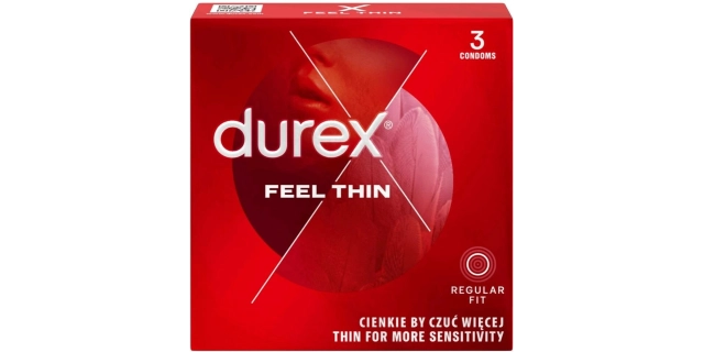 DUREX Feel Thin 3 ks                                                                                                                                                                                                                                      