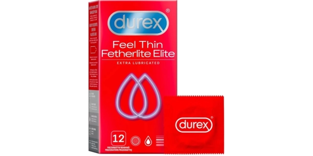 DUREX Feel Thin Extra Lubricated 12 pcs                                                                                                                                                                                                                   