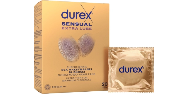 DUREX Sensual Extra Lube 20ks                                                                                                                                                                                                                             