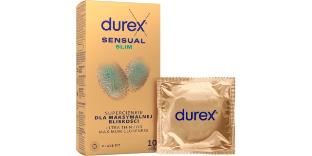 DUREX Sensual Slim 10ks                                                                                                                                                                                                                                   