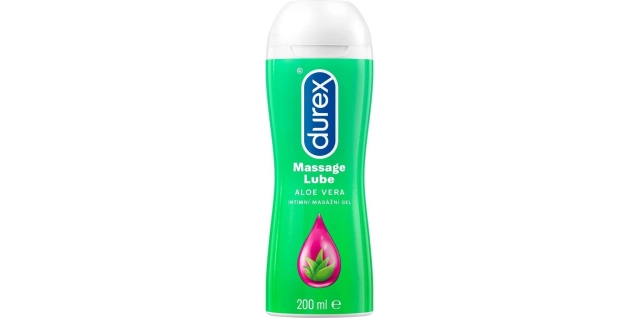DUREX Intimní masážní gel 2v1 s Aloe Vera 200 ml                                                                                                                                                                                                          