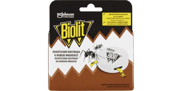 Biolit insekticidní nástraha k hubení mravenců 1ks                                                                                                                                                                                                        