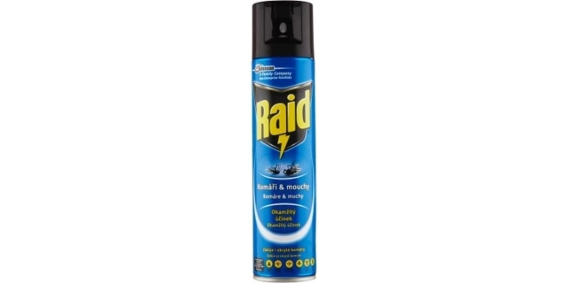 Raid proti létajícímu hmyzu 400ml                                                                                                                                                                                                                         