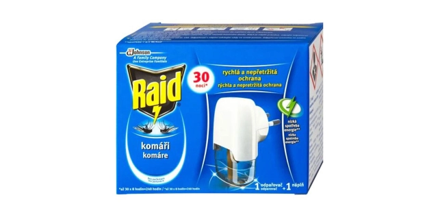 Raid elektrický odpařovač s tekutou náplní 30 nocí 21ml                                                                                                                                                                                                   