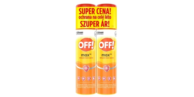 OFF! Max aerosol DUOPACK 2x100ml                                                                                                                                                                                                                          