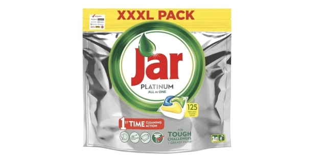 Jar kapsle na nádobí Platinum 125ks                                                                                                                                                                                                                       