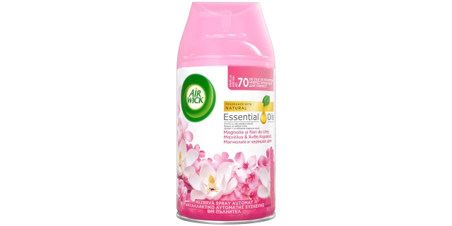 Air Wick Freshmatic náplň do osvěžovače vzduchu – Magnolie a květy třešní 250 ml                                                                                                                                                                          