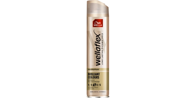 Wellaflex lak na vlasy 250 ml Brilliant Colors 3                                                                                                                                                                                                          