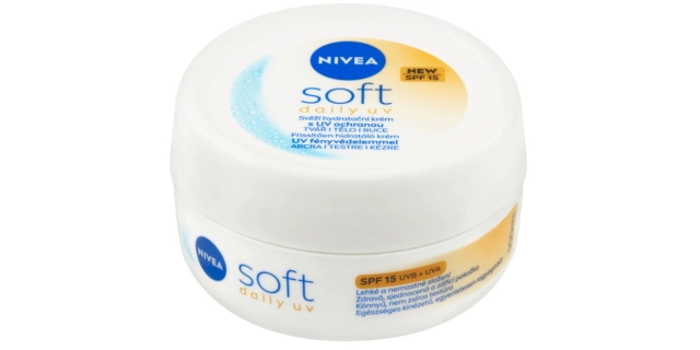 Nivea Soft krém Daily UV SPF 15                                                                                                                                                                                                                           