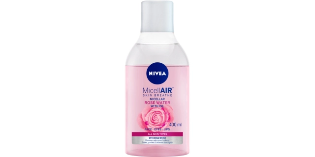 Nivea Micelární voda Rose dvoufázová 400ml                                                                                                                                                                                                                