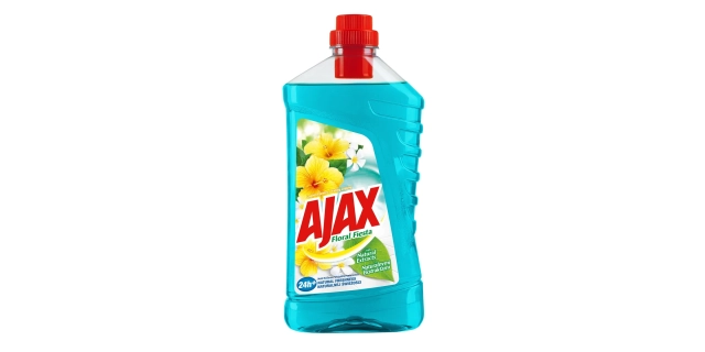 Ajax Floral Fiesta 1L Univerzální čistič Lagoon Flower - Tyrkysový                                                                                                                                                                                        