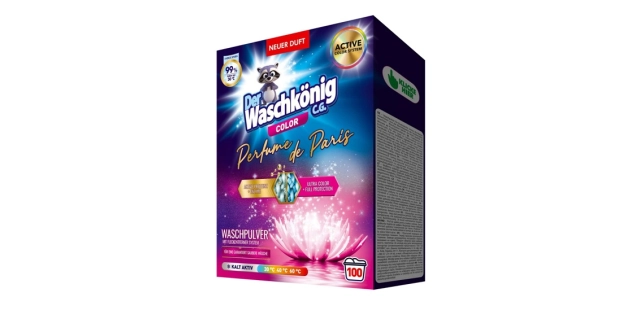 Der Waschkönig C.G. Prací prášek 6 kg Perfume de Paris (100 praní) - Novinka                                                                                                                                                                              