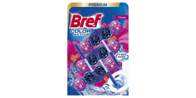 Bref Color Aktiv 4x50g - Premium - Flower - Blue water                                                                                                                                                                                                    