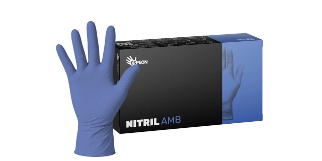 NITRIL AMB 100 ks, nepudrované, tmavě modré, 3.2 g                                                                                                                                                                                                        