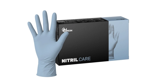 NITRIL CARE 100 ks, nepudrované, světle modré, 3.2 g                                                                                                                                                                                                      