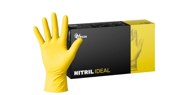 NITRIL IDEAL 100 ks, nepudrované, žluté, 3.5 g                                                                                                                                                                                                            