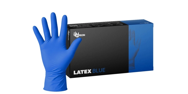 LATEX BLUE 100 ks, nepudrované, modré, 5.3 g                                                                                                                                                                                                              