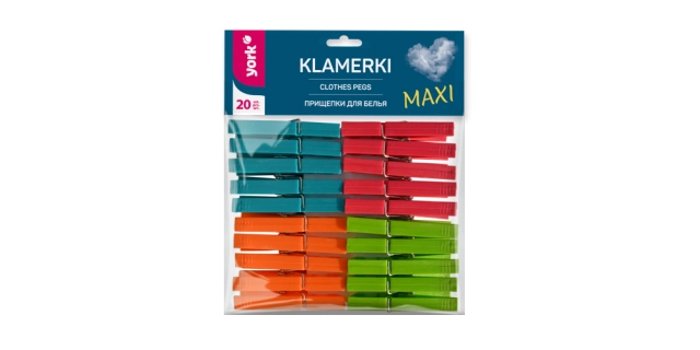 Kolíčky na prádlo MAXI 20ks                                                                                                                                                                                                                               
