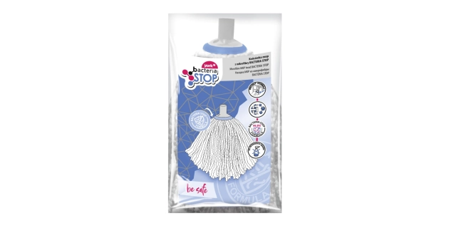 Náhradní hlavice z mikrovlákna pro mop BACTERIA STOP                                                                                                                                                                                                      
