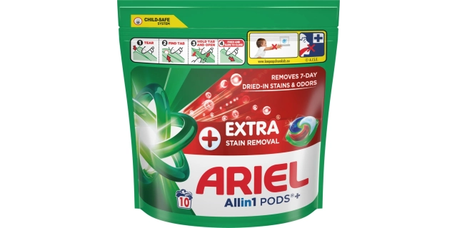 Ariel Plus kapsle Extra Clean sáček 10ks                                                                                                                                                                                                                  