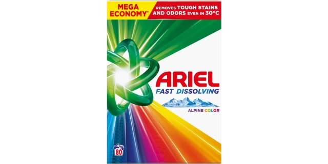 Ariel prášek Color 4.4kg/80PD BOX                                                                                                                                                                                                                         