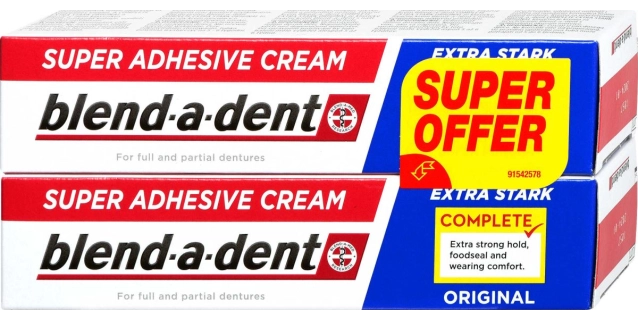 Blend-a-dent fixační krém Complete Fresh 2x47g                                                                                                                                                                                                            