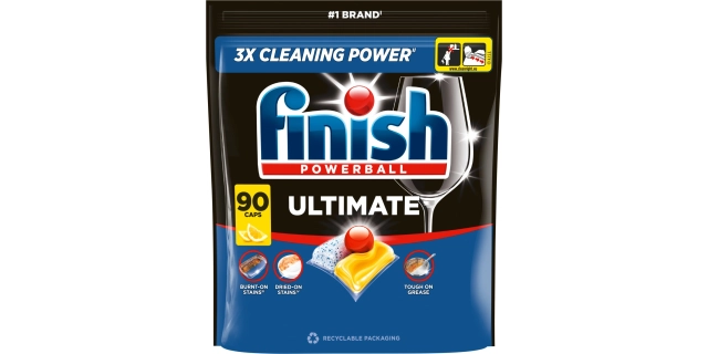 Finish Ultimate kapsle do myčky nádobí - Lemon 90 ks                                                                                                                                                                                                      