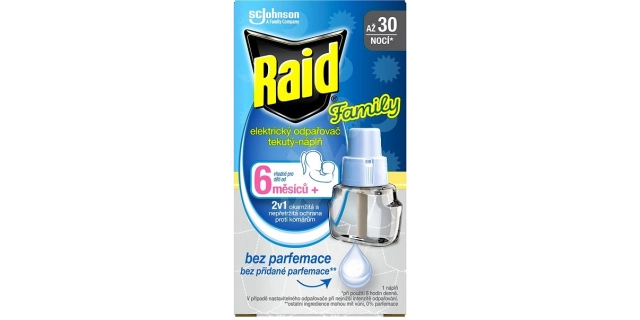 Raid Family tekutá náplň do el. Odpařovače 21ml                                                                                                                                                                                                           