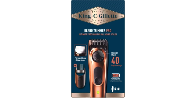 Gillette King C Beard Trimmer Pro                                                                                                                                                                                                                         