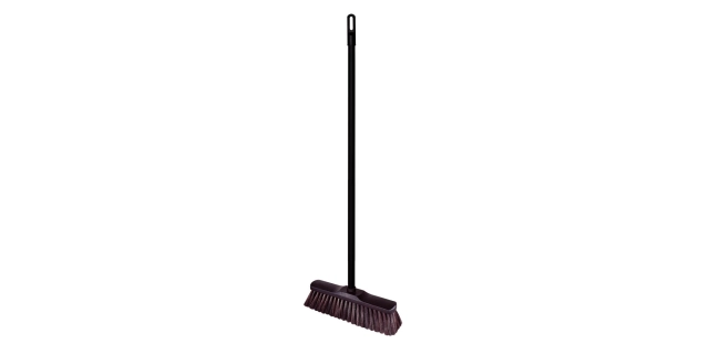 Koště s přírodními štětinami 28 cm LUX a násadou 120 cm                                                                                                                                                                                                   