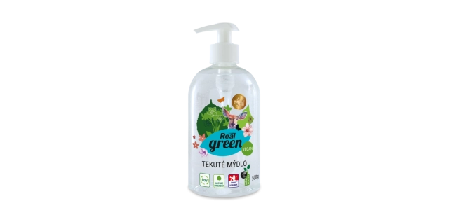 Real green tekuté mýdlo 500 g                                                                                                                                                                                                                             
