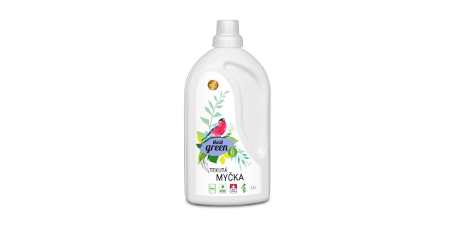 Real green tekutá myčka 1,5 L                                                                                                                                                                                                                             