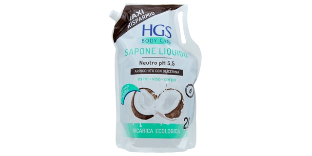HGS SAPONE LIQUIDO Cocco 2 l                                                                                                                                                                                                                              