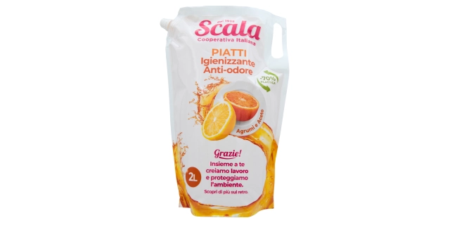 SCALA PIATTI AGRUMI e ACETO náplň 2 l Prostředek na ruční mytí nádobí                                                                                                                                                                                     