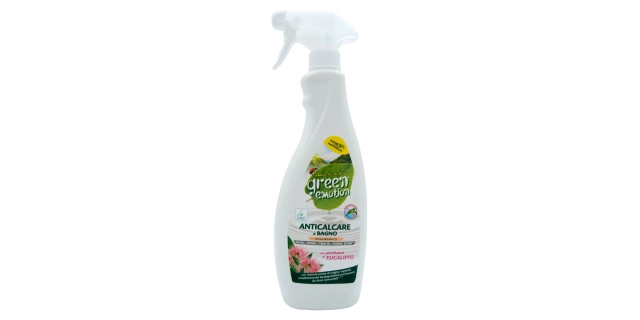 GREEN EMOTION ANTICALCARE e BAGNO 750 ml Hypoalergenní čistič koupelny, vodní kámen                                                                                                                                                                       