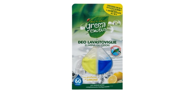 GREEN EMOTION DEO LAVASTOVIGLIE 4 ml Šetrný osvěžovač do myčky nádobí                                                                                                                                                                                     