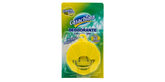 CASACHIARA DEODORANTE LAVASTOVIGLIE limone verde 1 ks Osvěžovač myčky nádobí s vůní citrónu                                                                                                                                                               