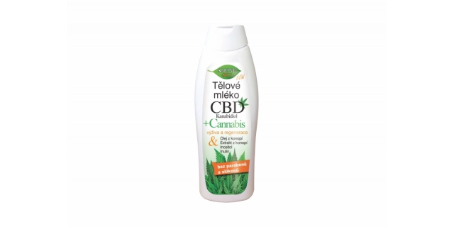 BIO CBD KANABIDIOL tělové mléko 500ml                                                                                                                                                                                                                     