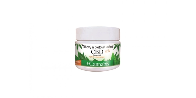 BIO CBD KANABIDIOL tělový a pleťový krém 260ml                                                                                                                                                                                                            