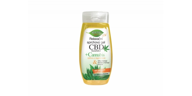 BIO CBD KANABIDIOL regenerační výživný sprchový gel 260ml                                                                                                                                                                                                 