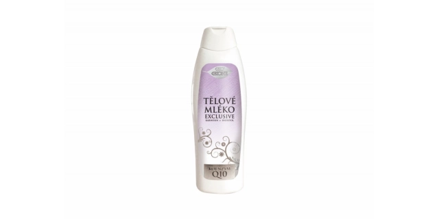 BIO EXCLUSIVE tělové mléko s Q10 500ml                                                                                                                                                                                                                    