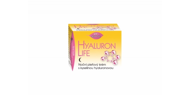 BIO HYALURON LIFE noční pleťový krém 51ml                                                                                                                                                                                                                 