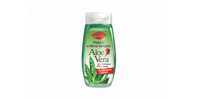 BIO ALOE VERA vlasový šampon 260ml                                                                                                                                                                                                                        