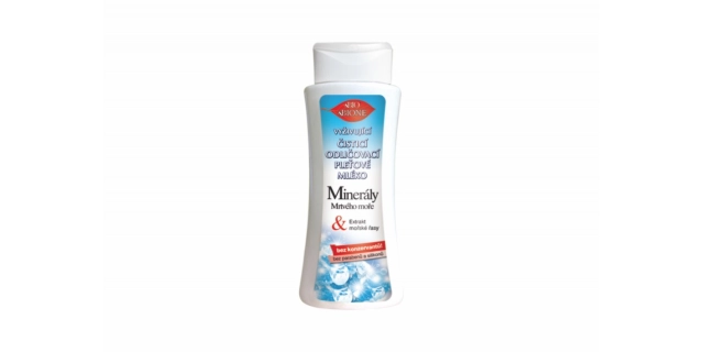 BIO MINERÁLY MRTVÉHO MOŘE čistící pleťové mléko 255ml                                                                                                                                                                                                     