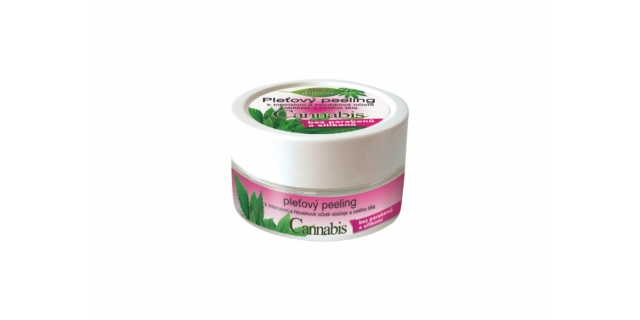 BIO CANNABIS pleťový peeling 200ml                                                                                                                                                                                                                        