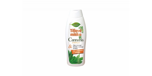 BIO CANNABIS tělové mléko 500ml                                                                                                                                                                                                                           