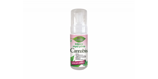 BIO CANNABIS intimní pěna s kyselinou mléčnou 150ml                                                                                                                                                                                                       