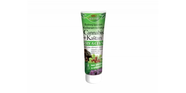 BIO CANNABIS bylinný balzám ŽÍLY A CÉVY 200ml                                                                                                                                                                                                             