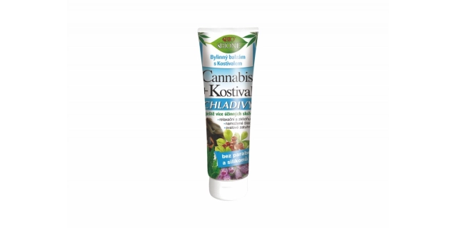 BIO CANNABIS bylinný balzám CHLADIVÝ 200ml                                                                                                                                                                                                                